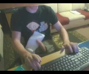 Amateur Porn: Roommate Caught on Spycam