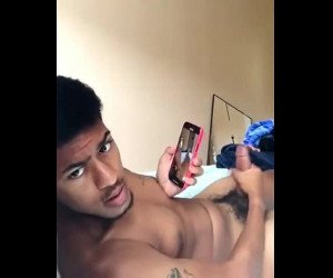 Amateur Porn: wanking cock on bed