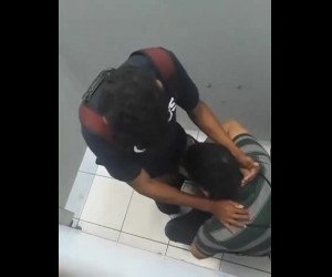 Amateur Porn: boys caught sucking dick in the school restroom